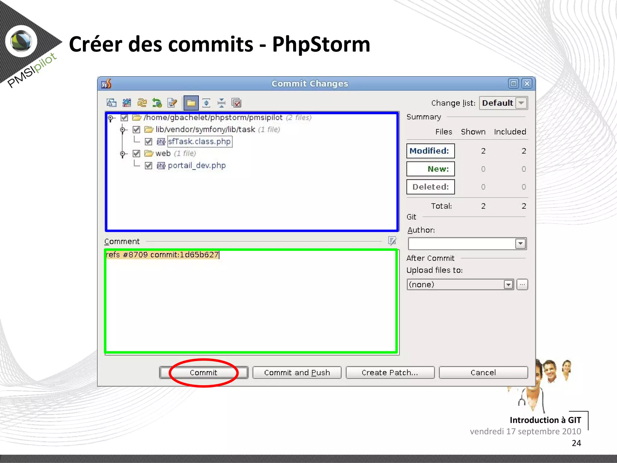 Travailler avec des branches ! Pas chère et rapide a créer 