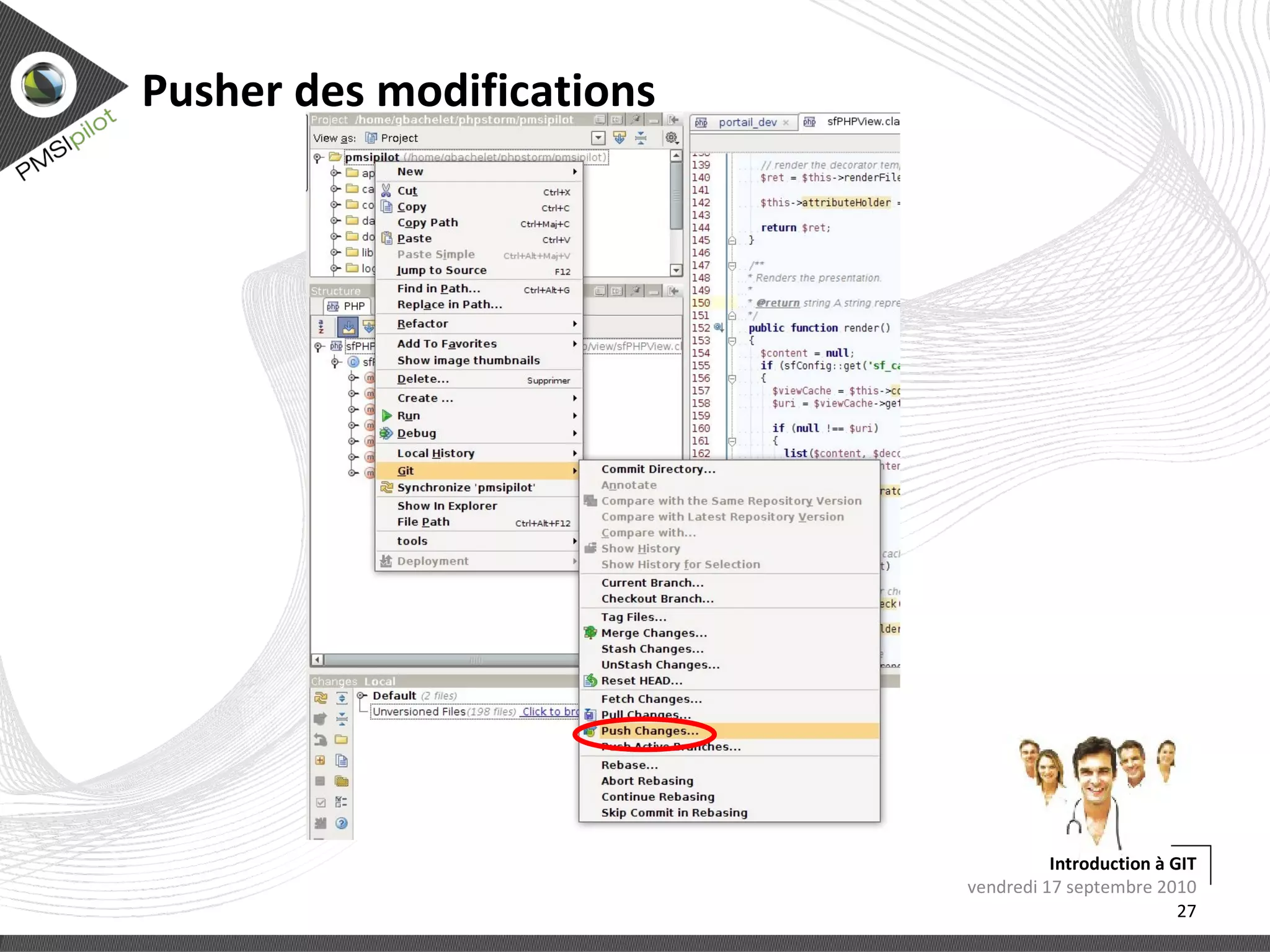 Merger des remotes dans vos locales 