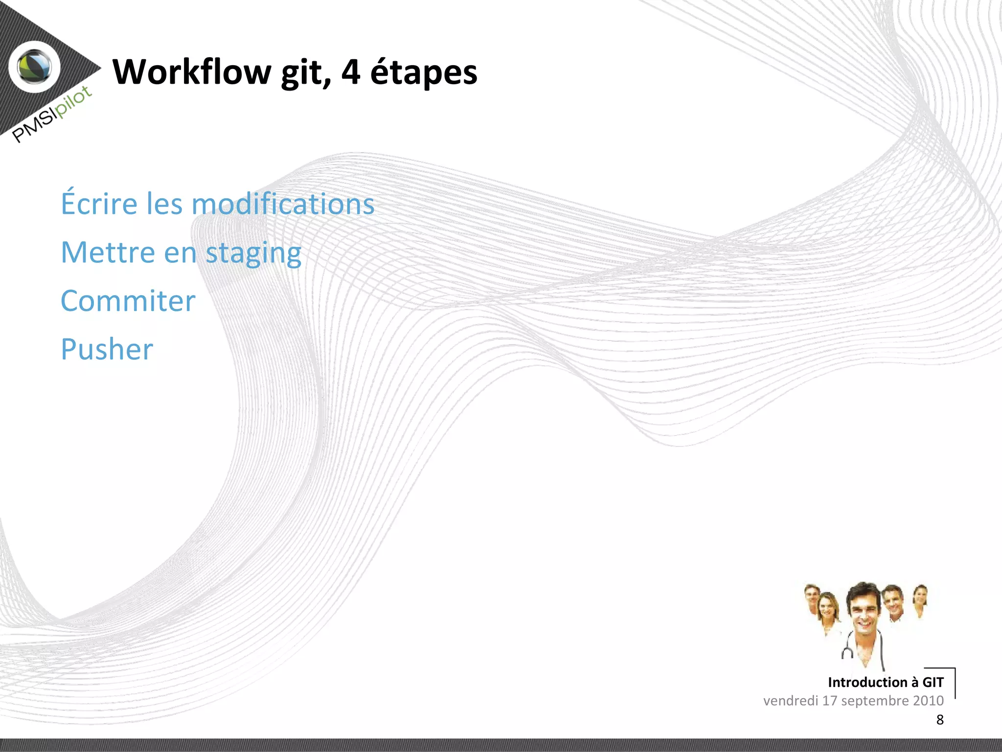 Rapidité / Scalabilité lundi 13 septembre 2010 Introduction à GIT 