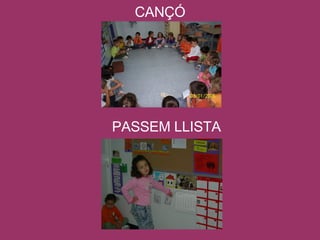 CANÇÓ PASSEM LLISTA 