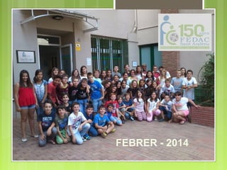 REUNIÓ DE PARES
6è Primària
FEBRER
FEBRER-2014

- 2014

 