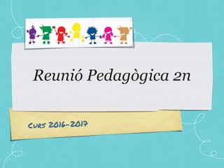 Reunió Pedagògica 2n
 