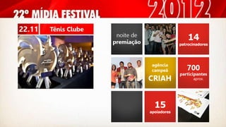 15
apoiadores
14
patrocinadores
 