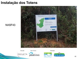 41
Execução Apoio Técnico Realização
NASF43
Instalação dos Totens
 