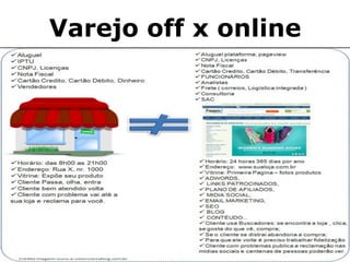 Varejo off x online
 