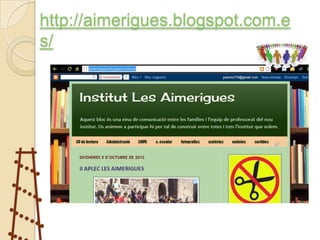 http://aimerigues.blogspot.com.e
s/
 
