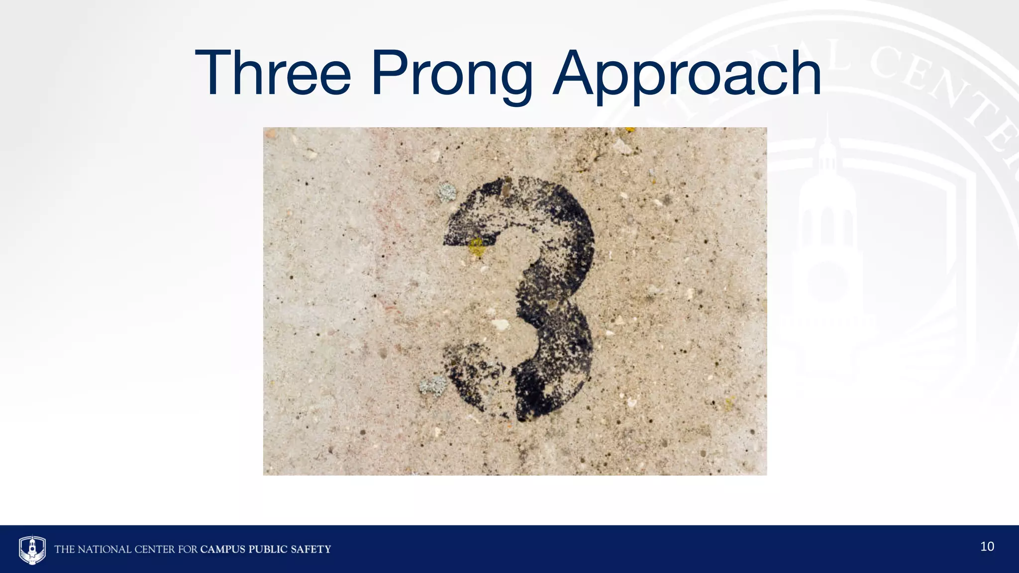 Three Prong Approach
10
 