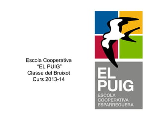 Escola Cooperativa
“EL PUIG”
Classe del Bruixot
Curs 2013-14
 