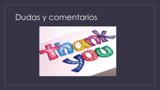 Dudas y comentarios
 