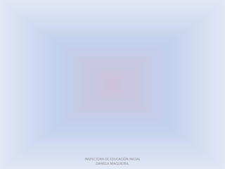 INSPECTORA DE EDUCACIÓN INICIAL
DANIELA MAQUIEIRA.
 