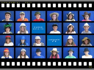 C O D I G O W I K I 2 0 1 2
6º B
C U R S O
2 0 1 2 - 1 3
c o d i g o w i k i
6 º B
 