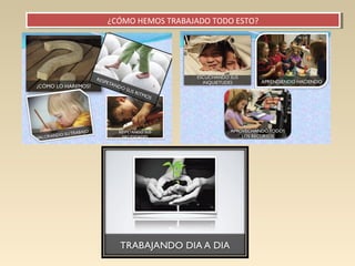 ¿CÓMO HEMOS TRABAJADO TODO ESTO?¿CÓMO HEMOS TRABAJADO TODO ESTO?
 