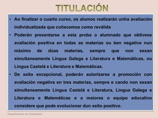 Departamento de Orientación
 