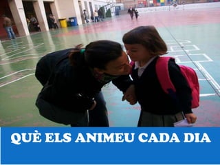 QUÈ ELS ANIMEU CADA DIA
 