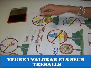 VEURE I VALORAR ELS SEUS
         TREBALLS
 