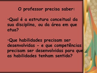 Avalio o conceito ou a resoluçãode problemas ? 