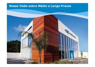 Nossa Visão sobre Médio e Longo Prazos




                                    Agência Aracaju - SE
 