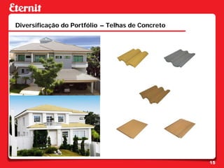 Diversificação do Portfólio – Telhas de Concreto




                                                   15
 