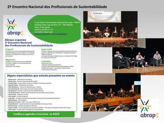 2º Encontro Nacional dos Profissionais de Sustentabilidade
 
