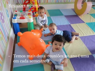 Reuniões no ano




- Temos mais duas reuniões no ano ( uma
  em cada semestre )
 