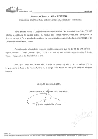 Reunião cm n.º16 22.05.14