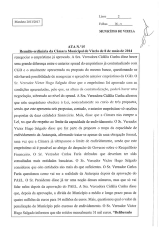 Reunião cm n.º16 22.05.14