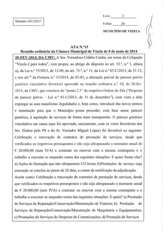 Reunião cm n.º16 22.05.14