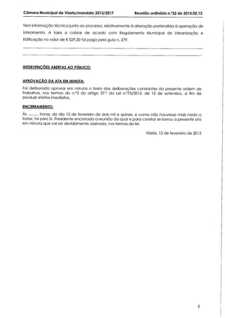 Reunião cm n.º32 12.02.15