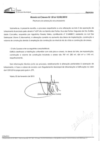 Reunião cm n.º32 12.02.15