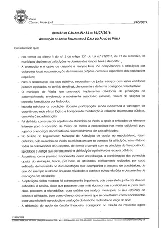 Reunião cm n.º64 14.07.16