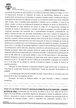 Reunião cm n.º64 14.07.16