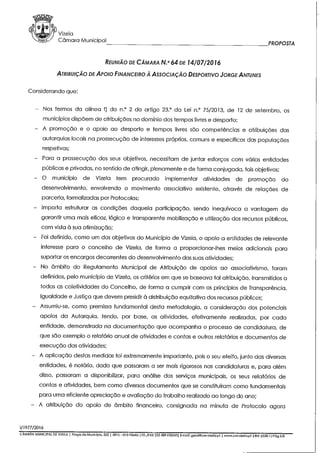 Reunião cm n.º64 14.07.16