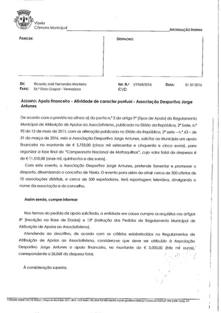 Reunião cm n.º64 14.07.16