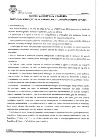 Reunião cm n.º64 14.07.16