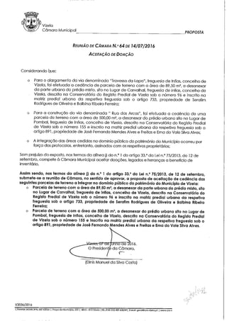 Reunião cm n.º64 14.07.16