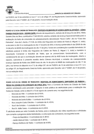 Reunião cm n.º64 14.07.16