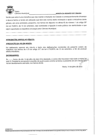 Reunião cm n.º64 14.07.16