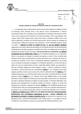 Reunião cm n.º64 14.07.16