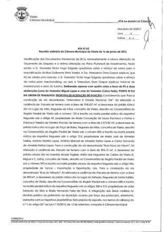 Reunião cm n.º64 14.07.16