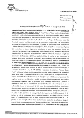 Reunião cm n.º64 14.07.16