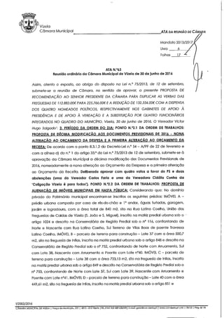 Reunião cm n.º64 14.07.16