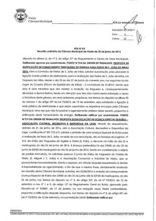 Reunião cm n.º64 14.07.16
