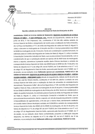 Reunião cm n.º64 14.07.16