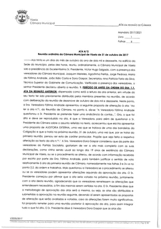 Reunião cm n.º4 28.11.17