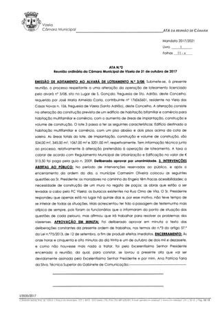 Reunião cm n.º4 28.11.17