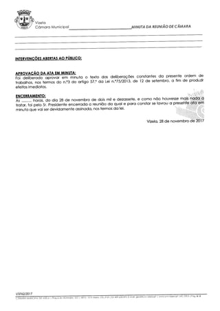 Reunião cm n.º4 28.11.17