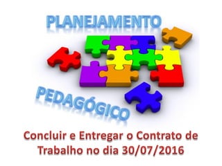 Reunião de Replanejamento Escolar 