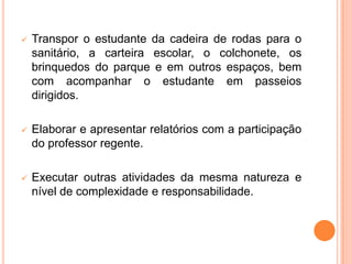 Participar de reuniões com os pais e responsáveis.