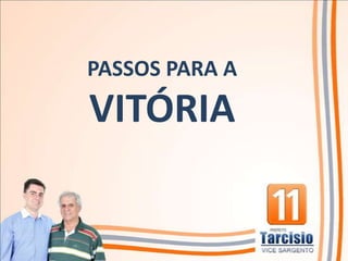 PASSOS PARA A
VITÓRIA
 