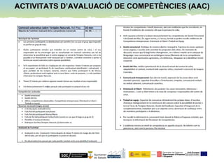 ACTIVITATS D’AVALUACIÓ DE COMPETÈNCIES (AAC)ACTIVITATS D’AVALUACIÓ DE COMPETÈNCIES (AAC)
 